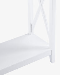 32" Holland X-Side Wood Console Table