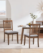 Alamosa Slat-Back Dining Chairs Set of 2