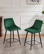 24"/30" New Orleans Padded Bar Stools Set of 2