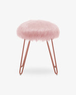 DUHOME fluffy chair for vanity