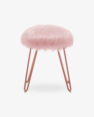 DUHOME fluffy chair for vanity