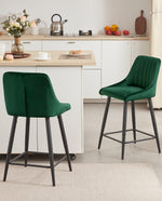 24"/30" New Orleans Padded Bar Stools Set of 2