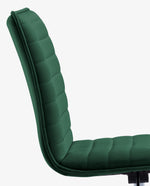 DUHOME ergonomic task chair green display