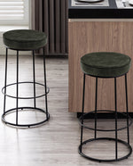 Milwaukee Round Bar Stools Set of 2