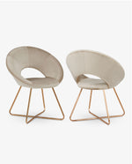 Seattle Crisscross Papasan Chairs Set of 2