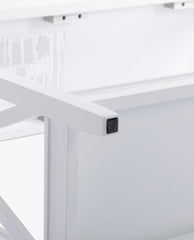 32" Holland X-Side Wood Console Table