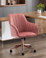 DUHOME fabric desk chair with arms