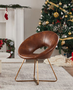 Natchez Golden Legs Papasan Chair