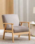 Tumon Wooden Frame Lounge Accent Chair