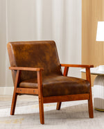 Tumon Wooden Frame Lounge Accent Chair