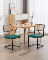 Catskills Bauhaus Cantilevered Side Chairs Set of 2