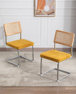 Gilbert Bauhaus Cantilevered Side Chairs Set of 2