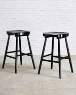 26" Vernal Wooden Shaker Counter Stools Set of 2