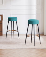 24"/30" Houston Round Bar Stools Set of 2